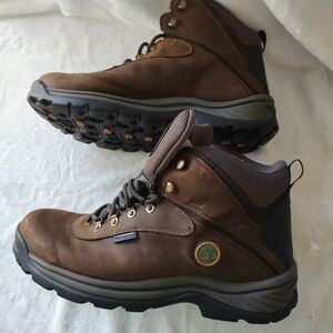 Timberland Men's Dark Brown Leather Boots